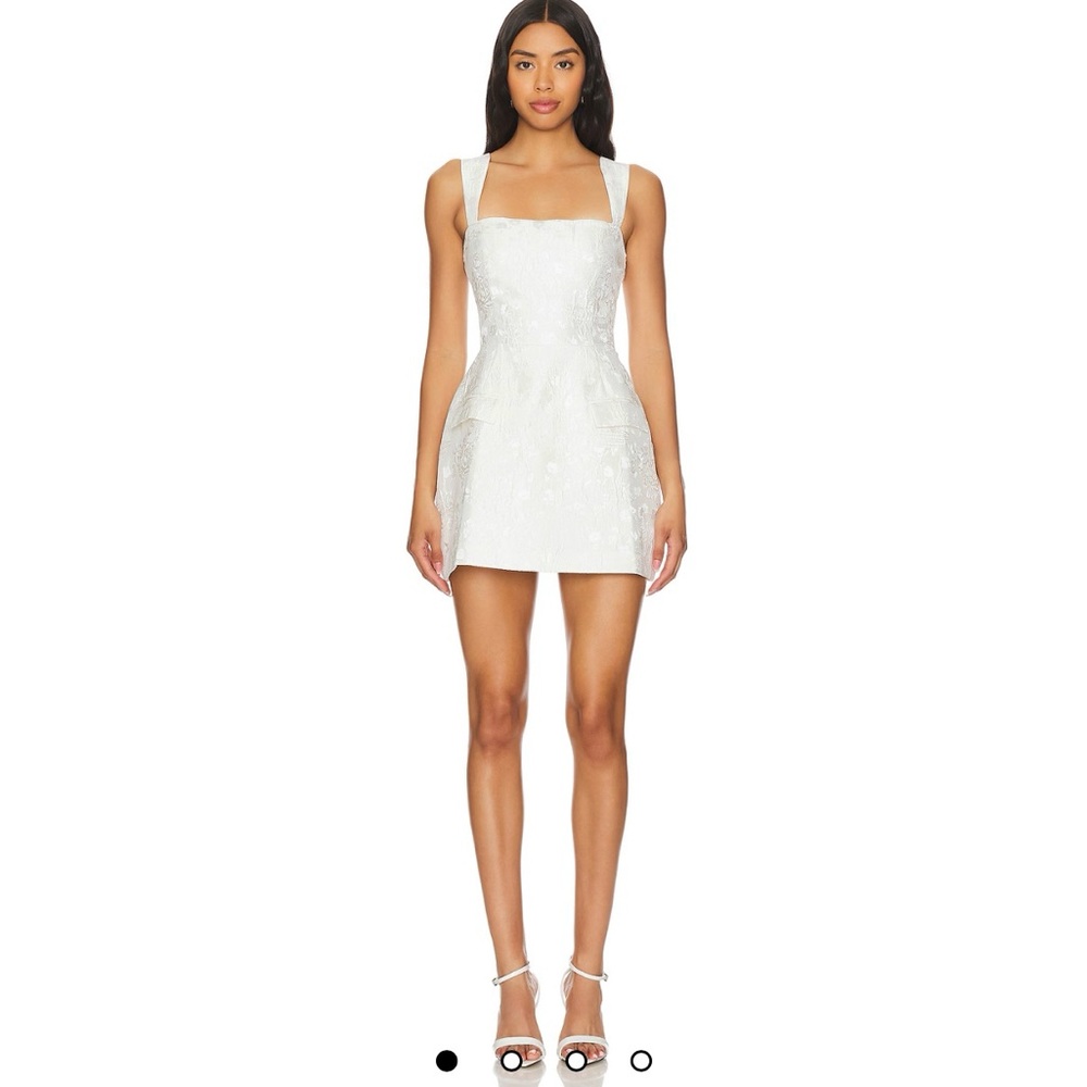 Amanda Uprichard Bethany Romper in White